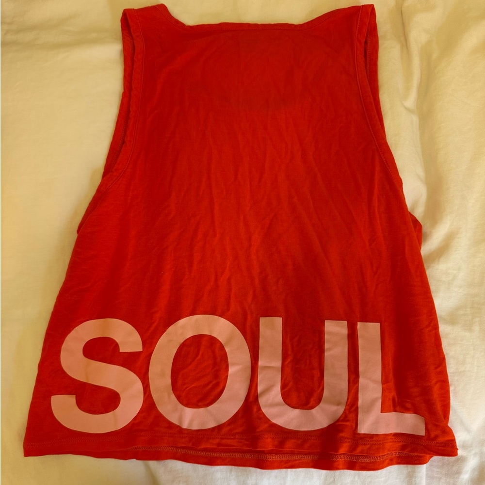 Soulcycle Orange Tank